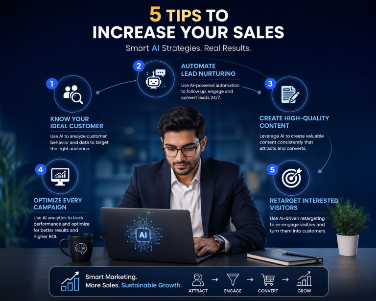 5 Tips to increase your sales
