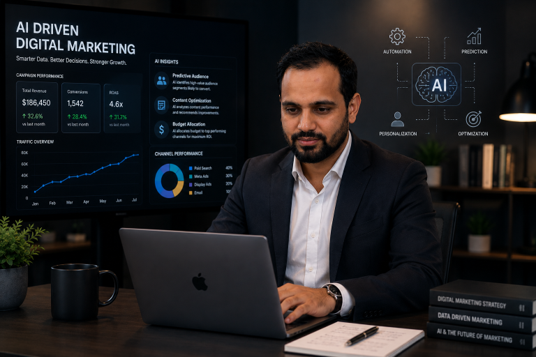How to Grow Your Business Using AI & Marketing.